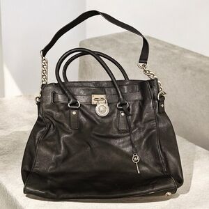 Michael Kors Black Hamilton Bag
